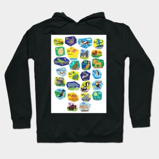 Alphabet for Children Hoodie